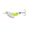 Obrotówka Savage Gear Grub Spinners #0 | Silver Red Lime