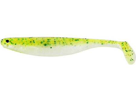 Guma Westin ShadTeez Slim 14 cm | Sparkling Chartreuse