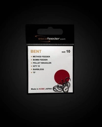 Haczyki Esca Feeder Bent - rozm. 12 - bezzadziorowe