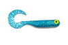 Guma Great Fish GF1 Twister 4,9cm | Glitter Blue | bezzapachowy | 10 szt.