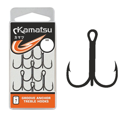 Kotwice Kamatsu K-085 Groove Anchor - 2 - 5 szt.