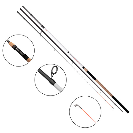 Wędka Mikado Intro II Light Feeder | 330cm | do 60g | 3+3 sec.