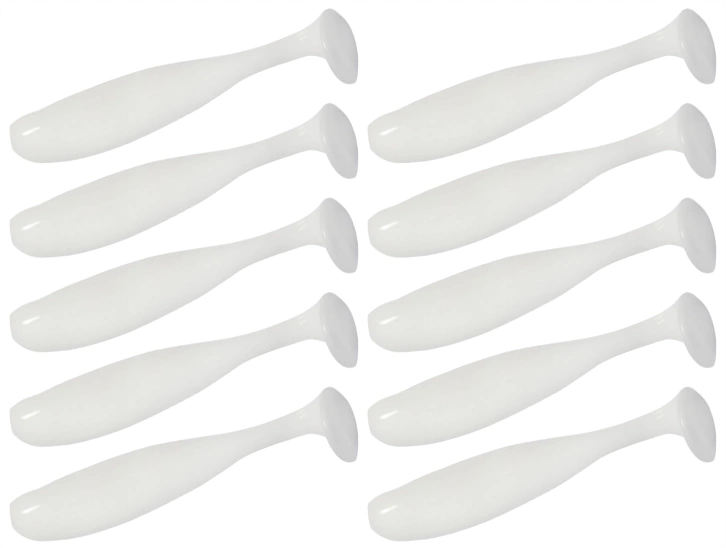 Keitech Easy Shiner 3"/7,6 cm #009 White - 10szt.