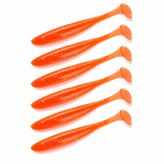 Guma Keitech Easy Shiner 4.5" | 11,43cm | LT#09 Flashing Carrot | 6 szt.