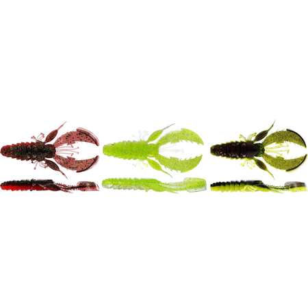 Guma Westin CreCraw Creaturebait 6,5cm | Dark Water Mix 24 | 6 szt.