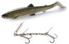 Zestaw Guma WESTIN BullTeez Shadtail 18cm 53g Natural Pike - 1szt. + Dozbrojka Vis Vangen