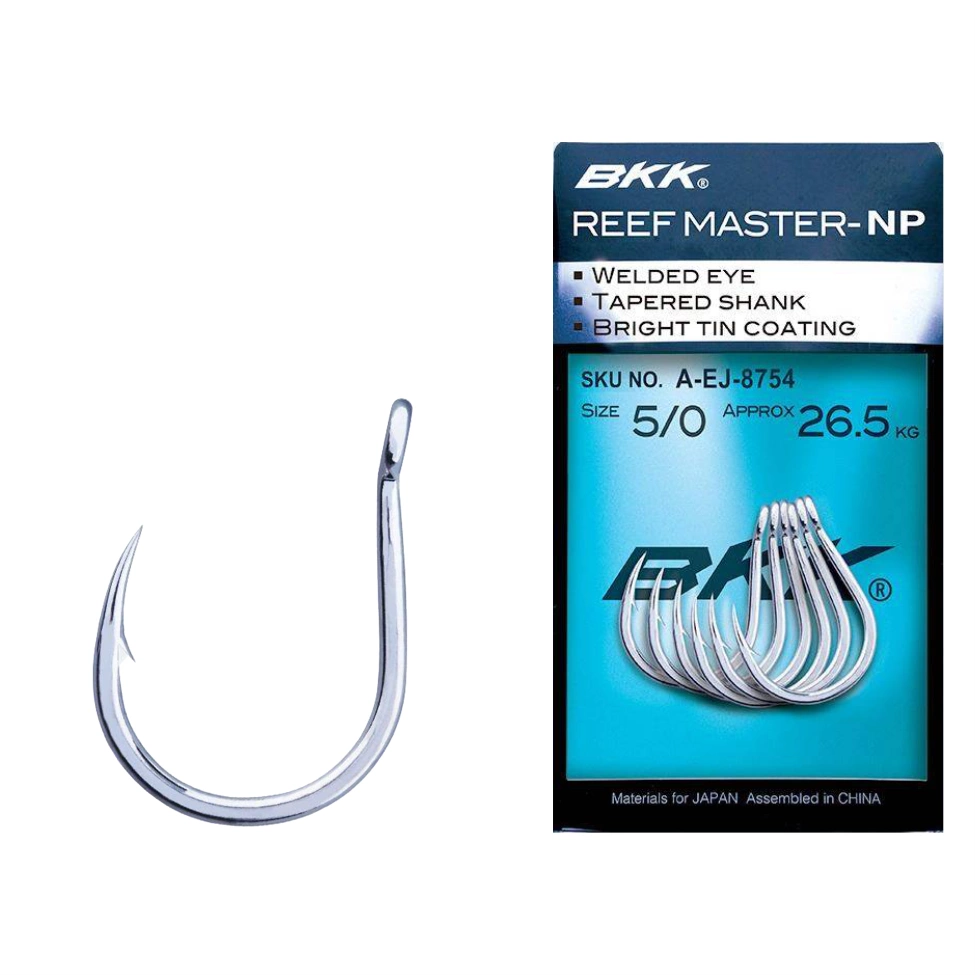 Haczyki sumowe BKK Reefmaster NP | #9/0 | 4 szt.