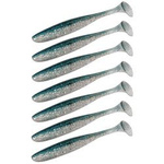 Guma Keitech Easy Shiner 4" | 10,16cm | #431 Silver Shiner | 7 szt.