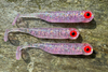 Guma Great Fish GF1 4,9cm | Glitter Pink | bezzapachowy | 10 szt.