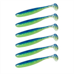 Guma Keitech Easy Shiner 4.5" | 11,43cm | LT#60 Blue X Chart | 6 szt.