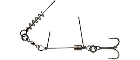 Dozbrojka Savage Gear Corkscrew Stinger 3g 1X #2/0 31kg RED + BN | 2 szt. Do gum 16-18cm