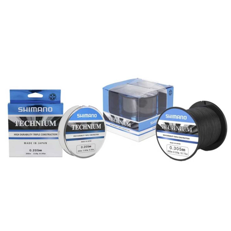 Żyłka Shimano Technium A 0.255mm | 6,1 kg | 200 m | szara