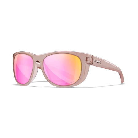 .Okulary Wiley X Weekender Captivate | Polarised Rose Gold Mirror | Crystal Blush Frame | GRATISY!!!