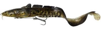Guma Savage Gear 3D Burbot 25cm | Gold Burbot UV