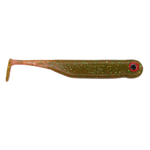 Guma Great Fish GF1 Ripper 7cm | Motor Oil Green | Krewetkowy | 6 szt.