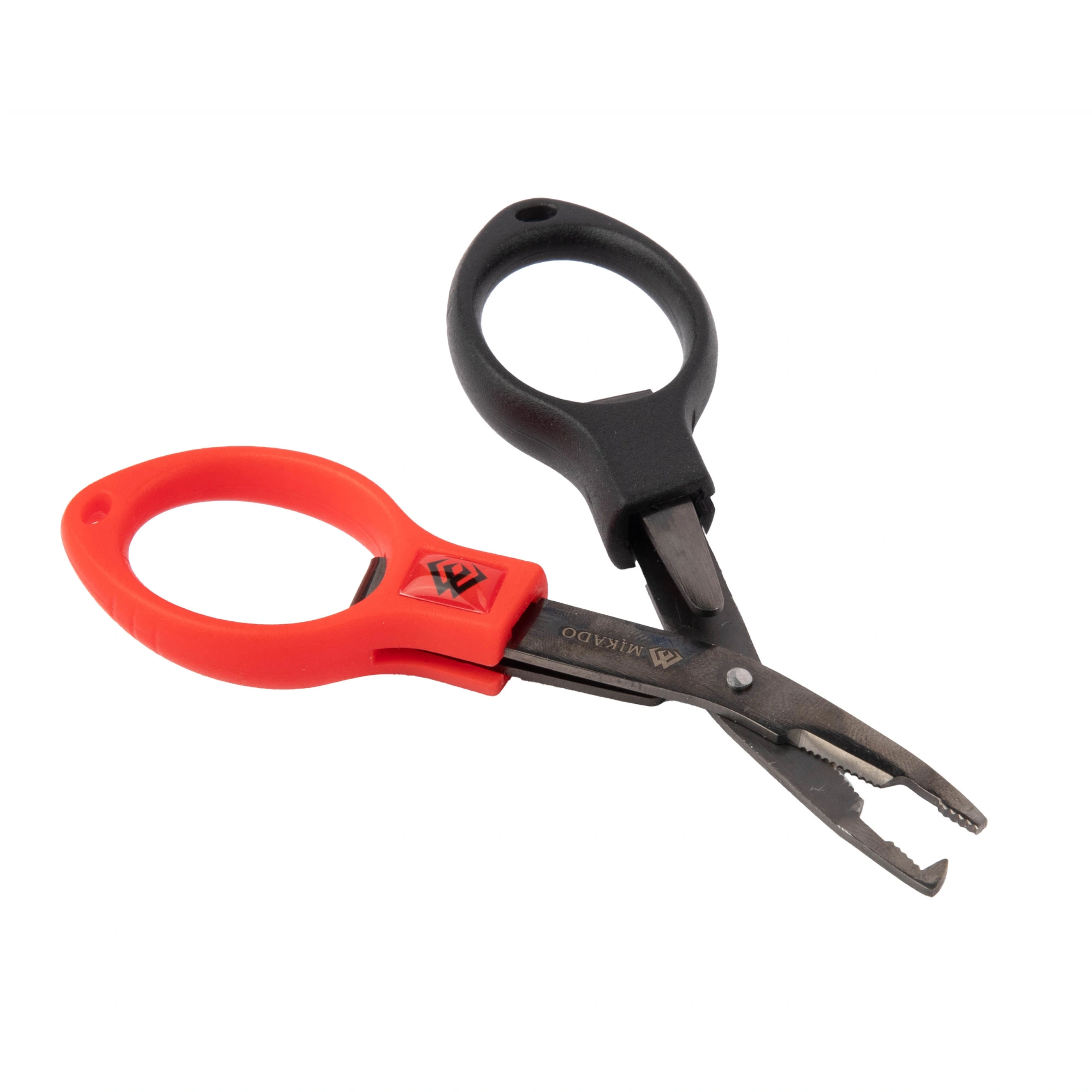 Nożyczki do plecionki i żyłki MIKADO składane - 1 sztuka