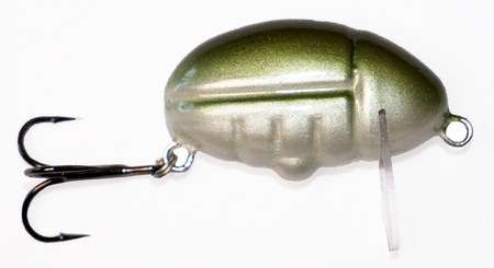 Wobler smużak A.J Lures Pimp 3.5cm - Oliwka
