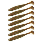 Guma Keitech Easy Shiner 4" | 10,16cm | LT#26 Motoroil Chameleon | 7 szt.