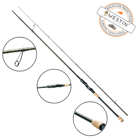 Wędka Westin W8 Super Finesse 2nd 215cm | 2-10g | + GRATIS !!!