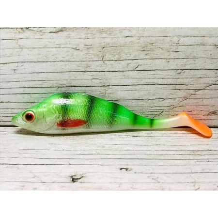 Guma SEWRO CUSTOM BAIT Okoń 14cm- Fluo