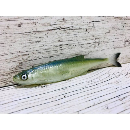 Guma SEWRO CUSTOM BAIT Ukleja 12.5cm- Zielona Naturalny Ogon