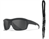 Okulary Wiley X Omega Captivate Polarized Grey Black Ops - Matte Black Frame