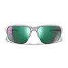 Okulary Wiley X Jakl Captivate Polarized | Green Mirror Polished White Frame | GRATISY!!!