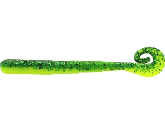 Przynęta WESTIN Ned Worm Curtail / 5cm / 0.5g / Fireflash