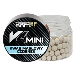FEEDER BAIT V4 mini - Kwas Masłowy & Czosnek - 4mm