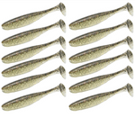 Guma Keitech Easy Shiner 2" | 5,08cm | #417 Gold Flash Minnow | 12 szt.