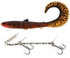 Zestaw Guma WESTIN BullTeez Curltail 27cm - 103g - Motoroil Burbot - 1szt. + Dozbrojka Vis Vangen