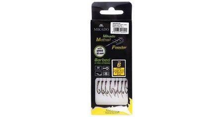 Przypony do methody Mikado z igłą - haczyk 12 / plecionka: 0.12 mm - 8szt.