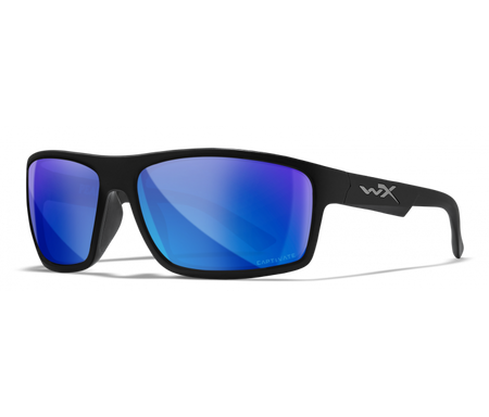 Okulary Wiley X Peak Captivate | Blue Mirror | Matte Black Frame XL | GRATISY!!!