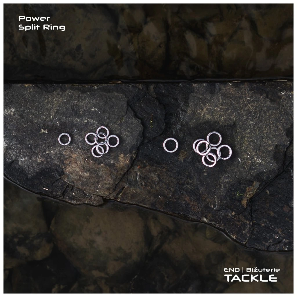 Kółka Łącznikowe VAGNER Power Split Ring / rozmiar 9 / 8szt.