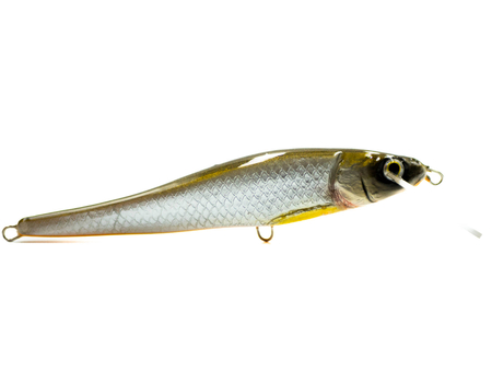 Wobler Kornel Słaby Jelcyk Sandaczowy DR - 10,5cm - 11g - Oliwka-Pomarańcz - pływający