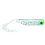 Guma Great Fish GF1 Twister 4,9cm | Ice Blue | krewetkowy | 10 szt. | Dżejsiok Special Edition