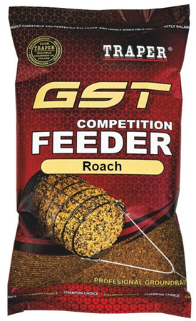 Zanęta Traper GST Competition Feeder Roach Black 1kg