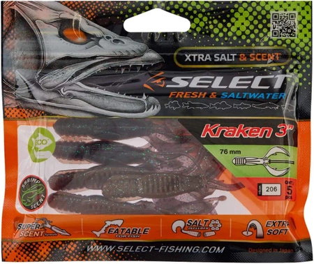 ,Przynęta SELECT Select Kraken 3" - 206 - 5 szt.
