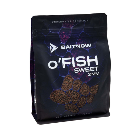 Pellet Baitnow Method Feeder - O'FISH Sweet 2mm 800g 