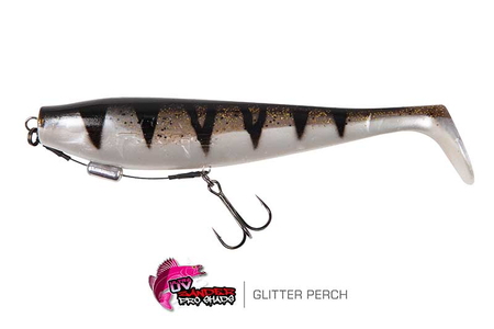 Guma Fox Rage Zander Pro Shad Loaded 18cm | UV Glitter Perch