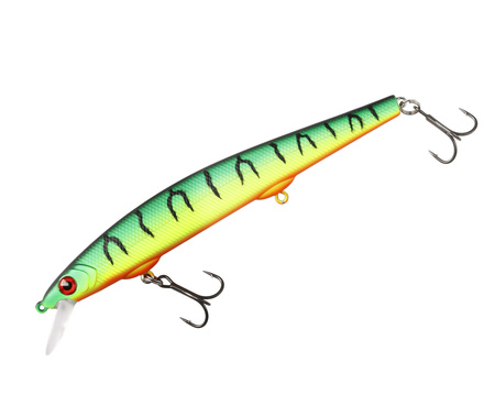 Wobler Mikado Twitch Instinct / 11.5cm / 12.5g / pływający / Firetiger
