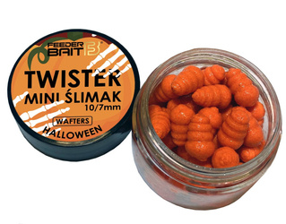FEEDER BAIT Mini Ślimak Twister Wafters 11/8mm - Halloween - EDYCJA LIMITOWANA