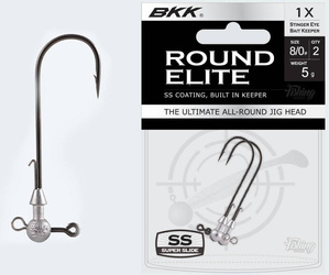 Główki jigowe BKK Round Elite Stinger Eye 30g #10/0 - op. 2szt