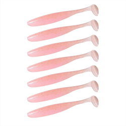 Keitech Easy Shiner 4"/10,16cm #011 Natural Pink - 7 szt.