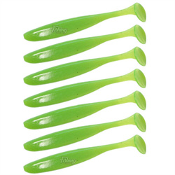 Keitech Easy Shiner 4"/10,16cm #026 Clear Chartreuse Glow - 7 szt.