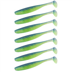Keitech Easy Shiner 4"/10,16cm #CT26T Lime Blue - 7 szt.