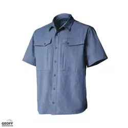 Koszula Geoff Anderson Zulo2 Short Sleeve Blue rozm. L
