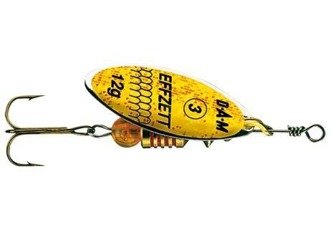 Obrotówka EFFZETT Predator Spinner #0 3g Reflex Yellow
