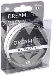 Plecionka MIKADO DreamLine Ultralight (WHITE) 0.035mm\2.53kg\150m - op. 1szp.
