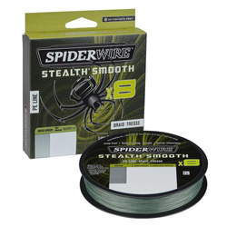 Plecionka SPIDERWIRE Stealth® Smooth8 x8 - 0.06mm - zielona